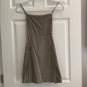 Mini Green Day Dress